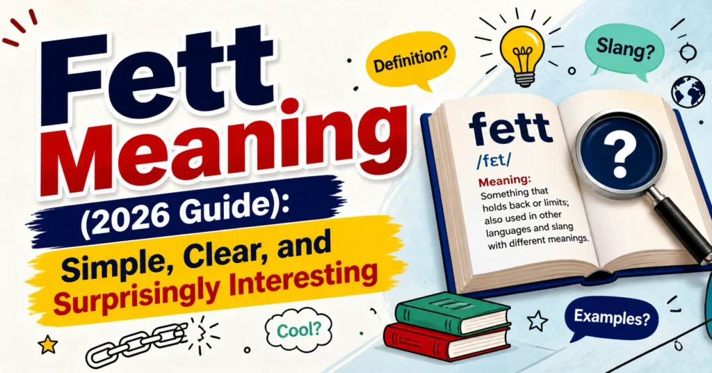 Fett Meaning